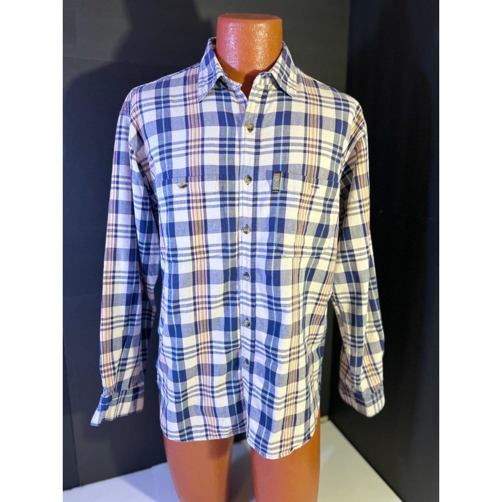 Reversal Weekender Large Plaid Long Sleeve Shirt  Hardware